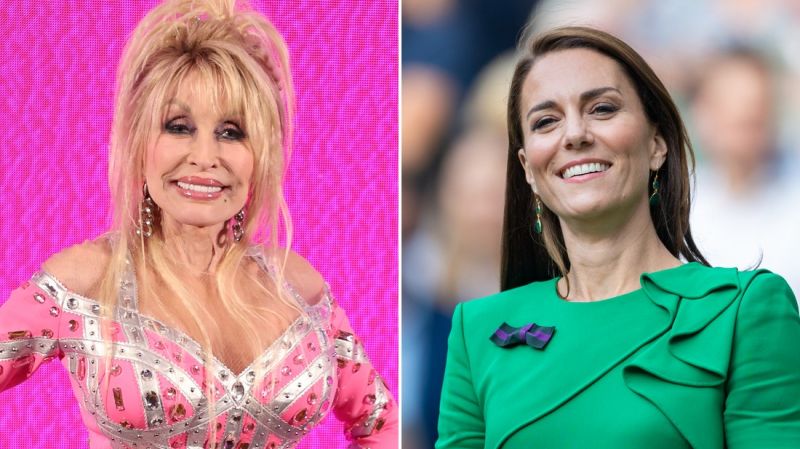 Dolly Parton tuvo que rechazar una invitación a tomar el té de Kate Middleton y bromeó: “No iba a promocionar mi álbum de rock”