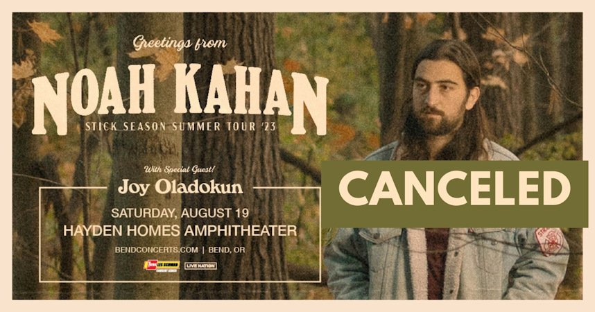 Oregon DEQ emite un aviso de calidad del aire para los condados de Deschutes y Crook;  Noah Kahan cancela concierto de Saturday Bend