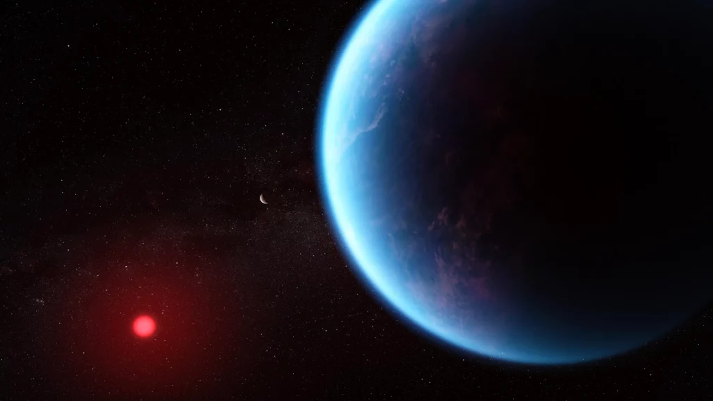 El Telescopio Espacial Webb detecta moléculas importantes en el exoplaneta K2-18b