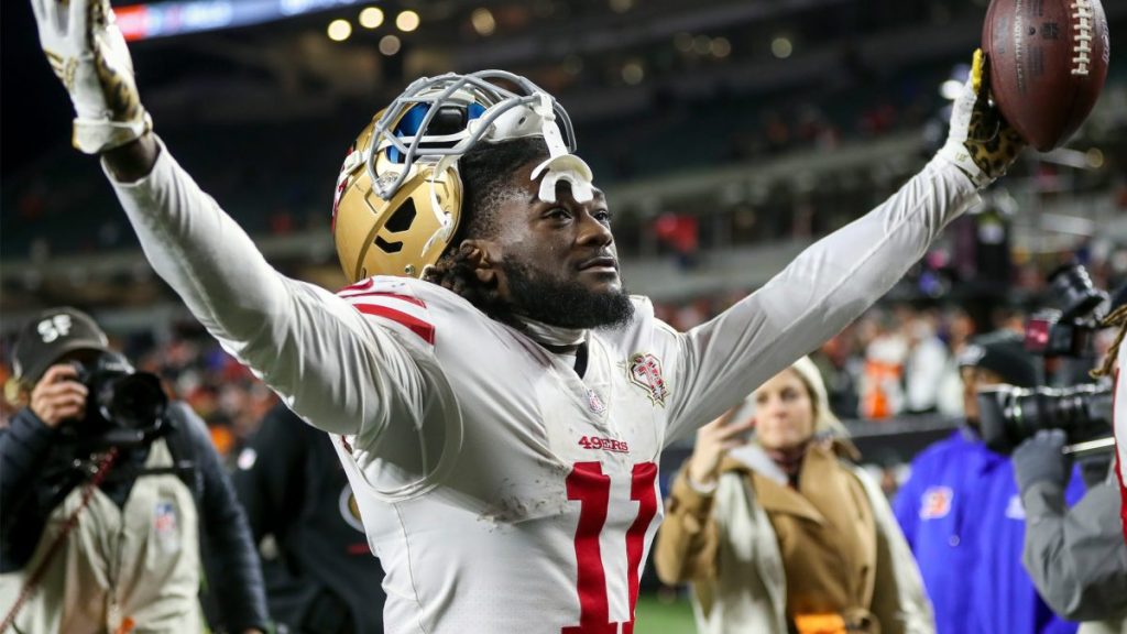 Brandon Aiyuk de los 49ers nombrado Jugador Ofensivo del Año de la NFC en la Semana 1 – NBC Sports Bay Area & California