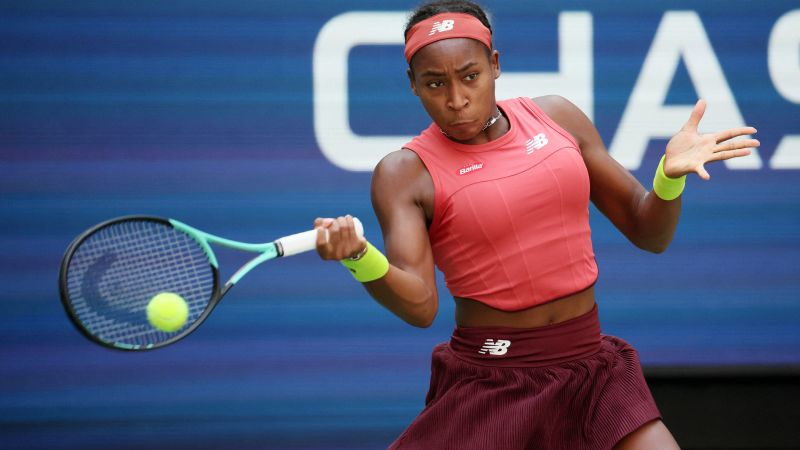 Coco Gauff: cómo poner su vida ‘en perspectiva’ ayudó a la estrella del tenis a lidiar con el estrés durante el US Open