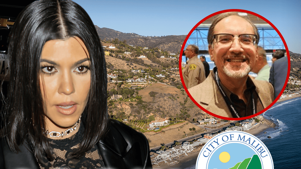 El alcalde de Malibú critica a Kourtney Kardashian por permiso fraudulento para baby shower