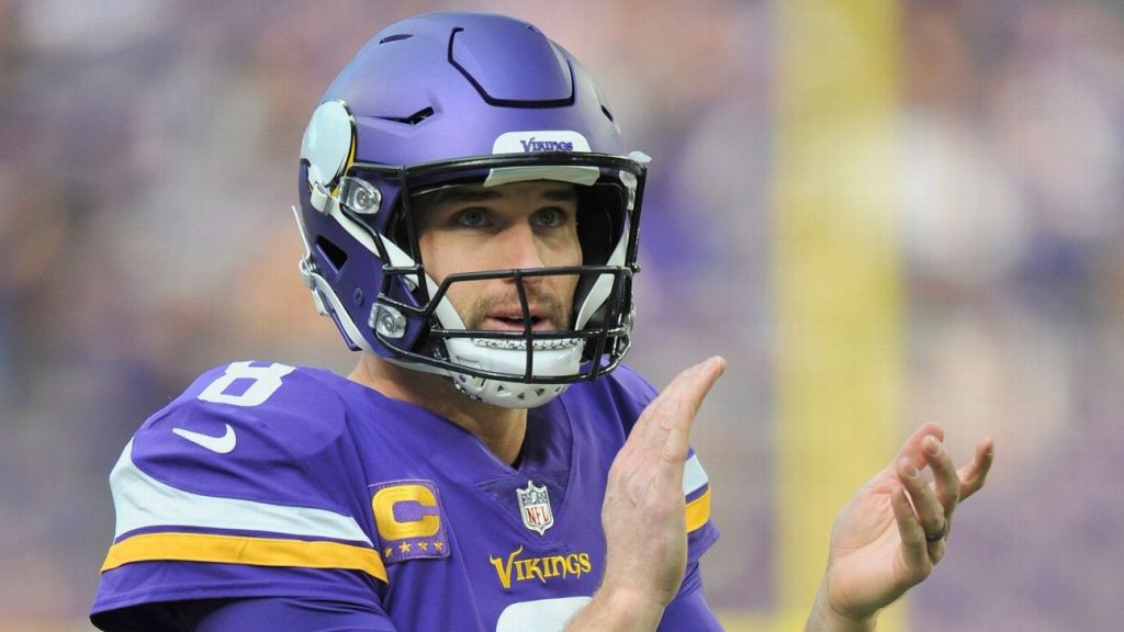 Kirk Cousins ​​​​de los Vikings sabe que su trabajo está “en juego” esta temporada