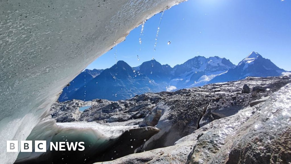 Los glaciares suizos se reducen un 10% en dos años