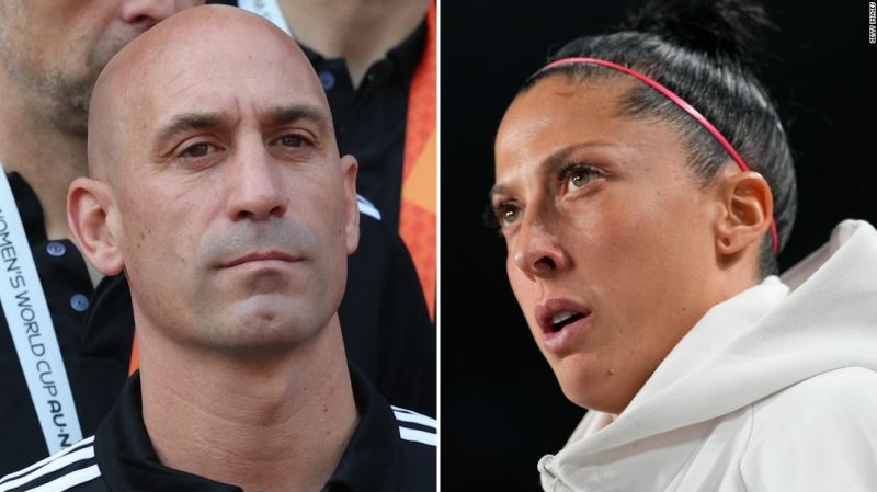 Luis Rubiales: la futbolista española Jennifer Hermoso ha presentado una denuncia oficial por un beso no deseado