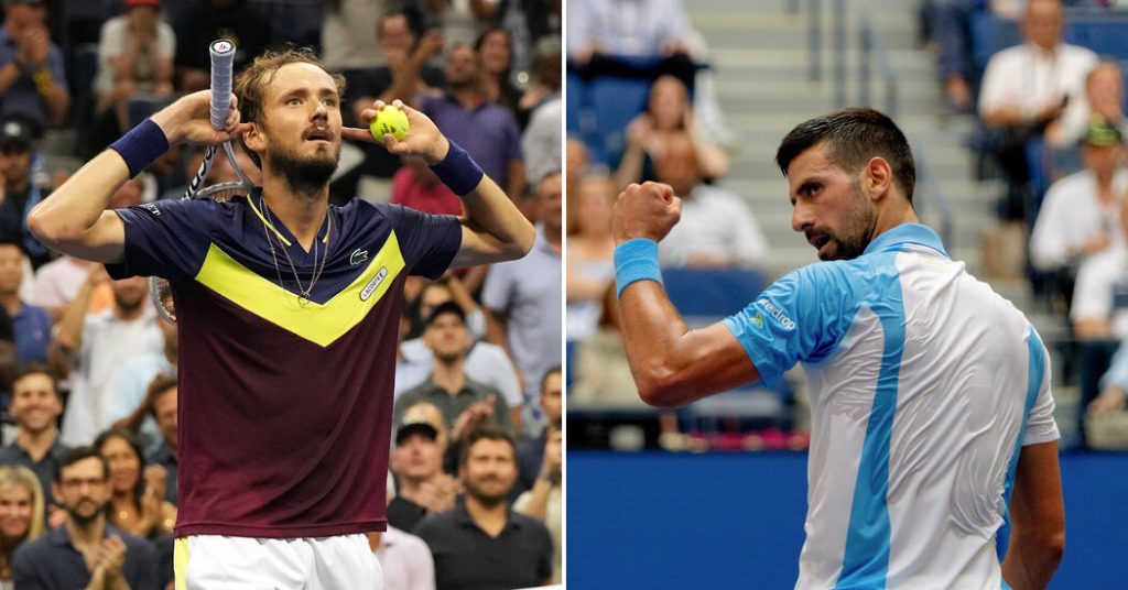 Novak Djokovic se enfrenta a Daniil Medvedev en la final masculina del US Open