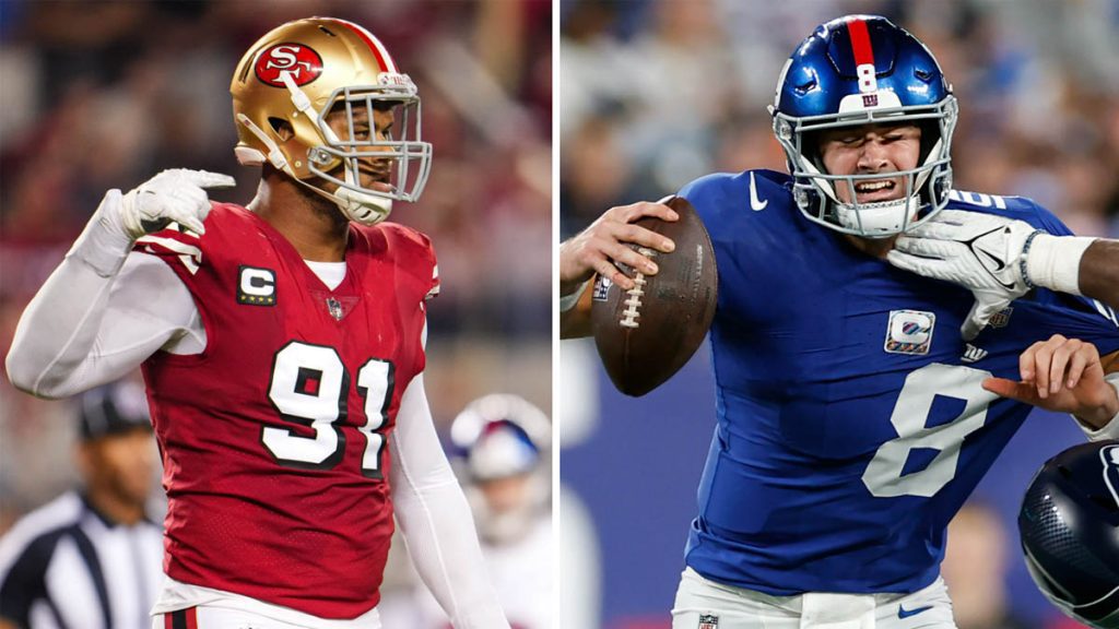 Arik Armstead de los 49ers asa al mariscal de campo de los Giants, Daniel Jones, después del festival de despidos de los Seahawks – NBC Sports Bay Area y California