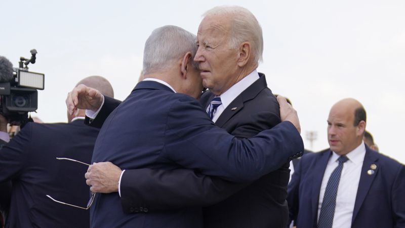 Biden es ignorado por sus aliados en Medio Oriente mientras el mundo árabe hierve por la explosión de un hospital en Gaza