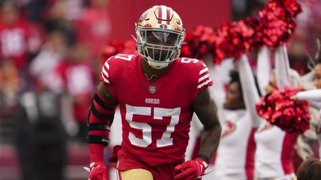 Los 49ers elevan a Curtis Robinson del equipo de práctica en medio de la lesión de Dre Greenlaw – NBC Sports Bay Area y California