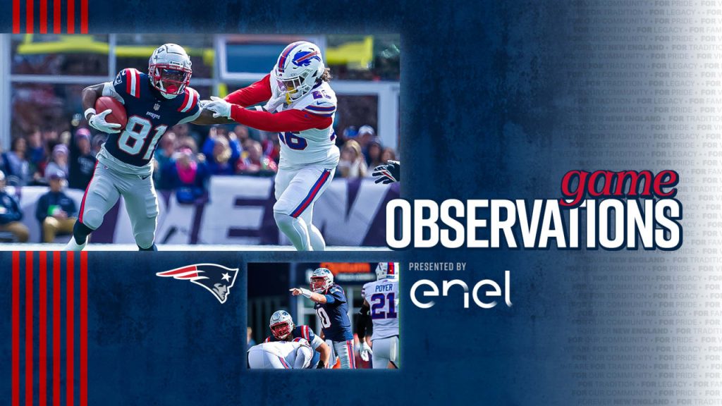 Ocho conclusiones de la sorpresiva victoria de los Patriots sobre los Bills en la Semana 7