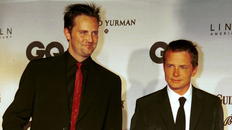 Michael J. Fox inspiró a Matthew Perry y así Perry mostró su agradecimiento