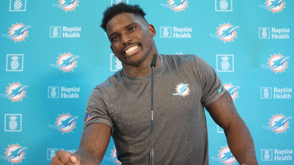 Tyreek Hill de los Dolphins dice que los Chiefs “conseguirán este trabajo”