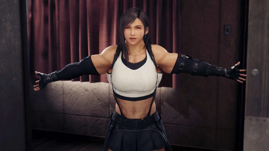 El mod FF7 convierte a Aerith, Tifa y Yuffie en madres macho