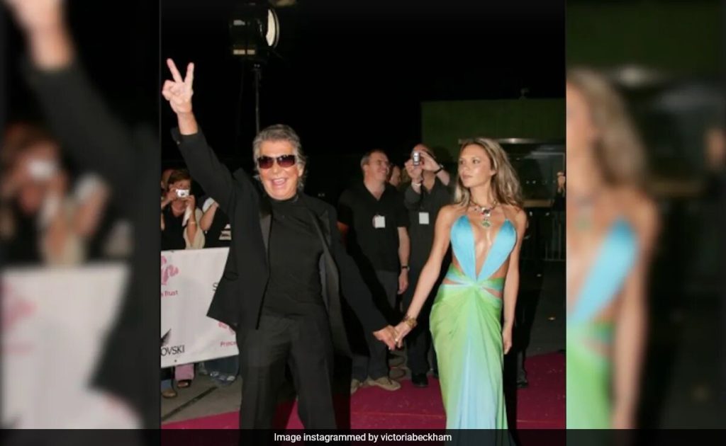 Para Roberto Cavalli, saludos de Victoria Beckham, Heidi Klum y otras estrellas