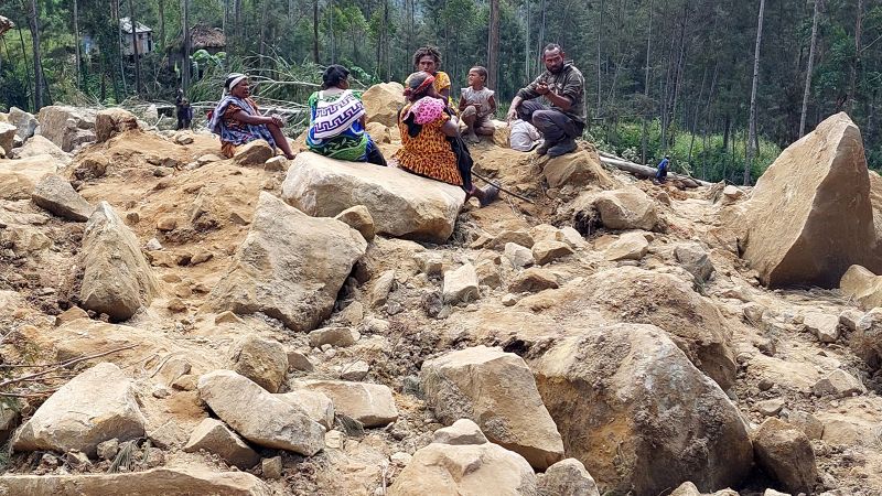 Deslizamiento de tierra en Papúa Nueva Guinea: hasta 2.000 personas temen quedar sepultadas por un enorme deslizamiento de tierra