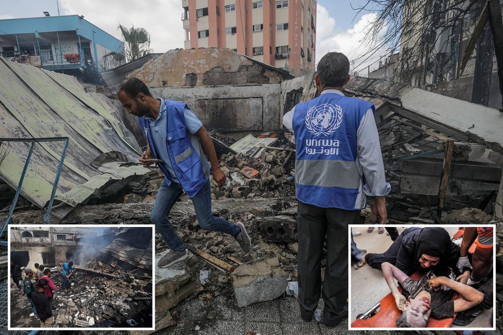 Israel bombardea una escuela de la UNRWA y mata “al menos” a 10 combatientes de Hamas.