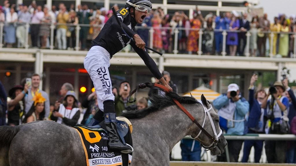 Preakness: Capturing Gray gana, poniendo fin a la apuesta por la Triple Corona de Mystik Dan