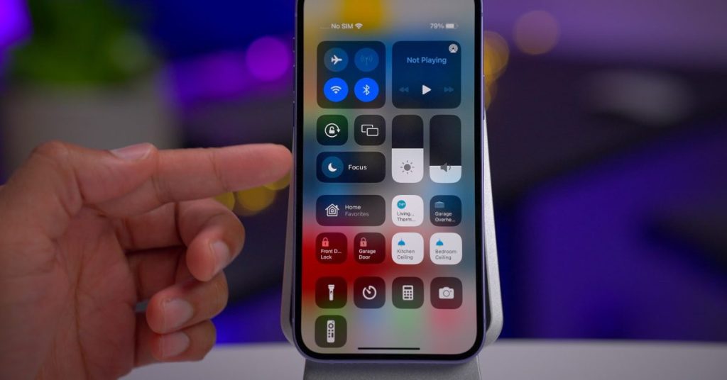 iOS 18: el Centro de control convertido en varias páginas es importante para los usuarios