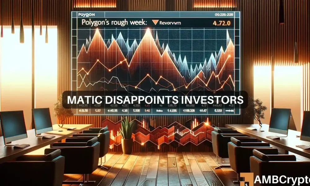 Análisis del rendimiento de DeFi de Polygon después de la caída del precio de MATIC en un 7%