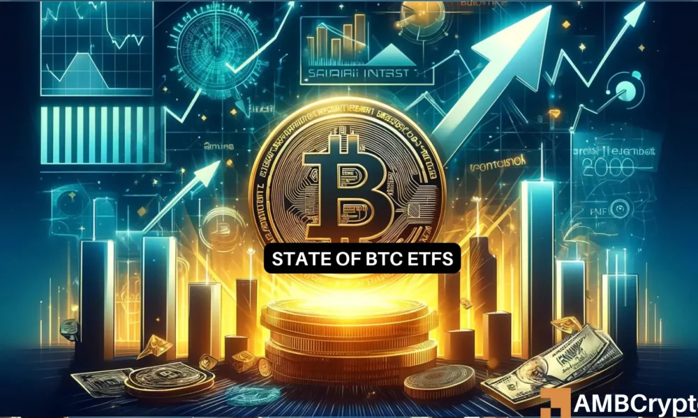 ETF de Bitcoin, ballenas y titulares minoristas: esto es lo que está sucediendo