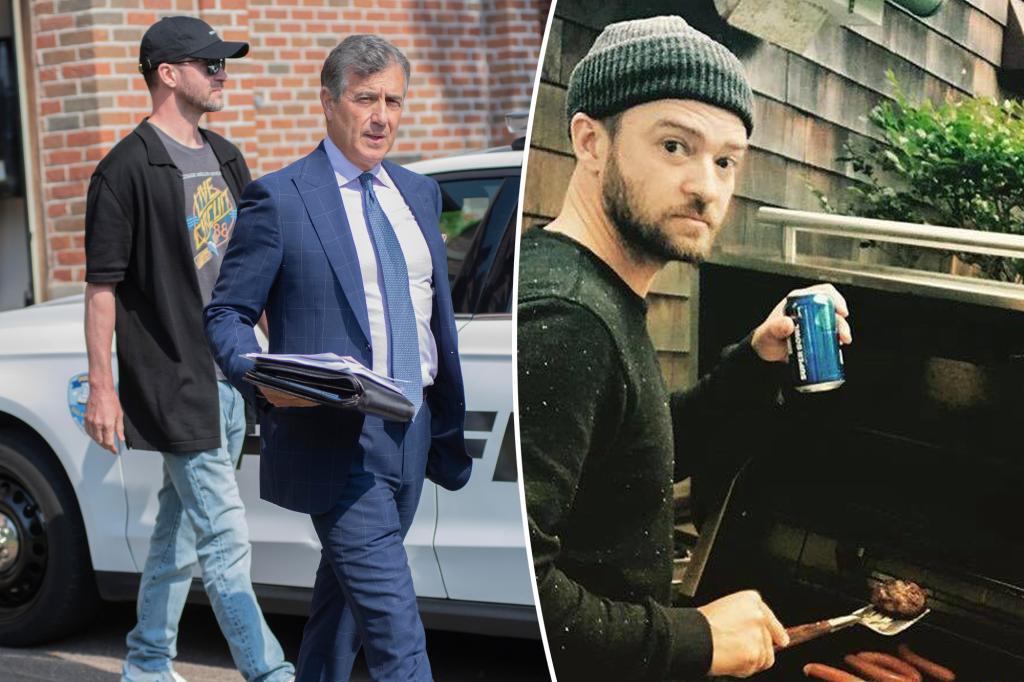 Justin Timberlake regresó a la ciudad de Nueva York con chofer después de un DWI
