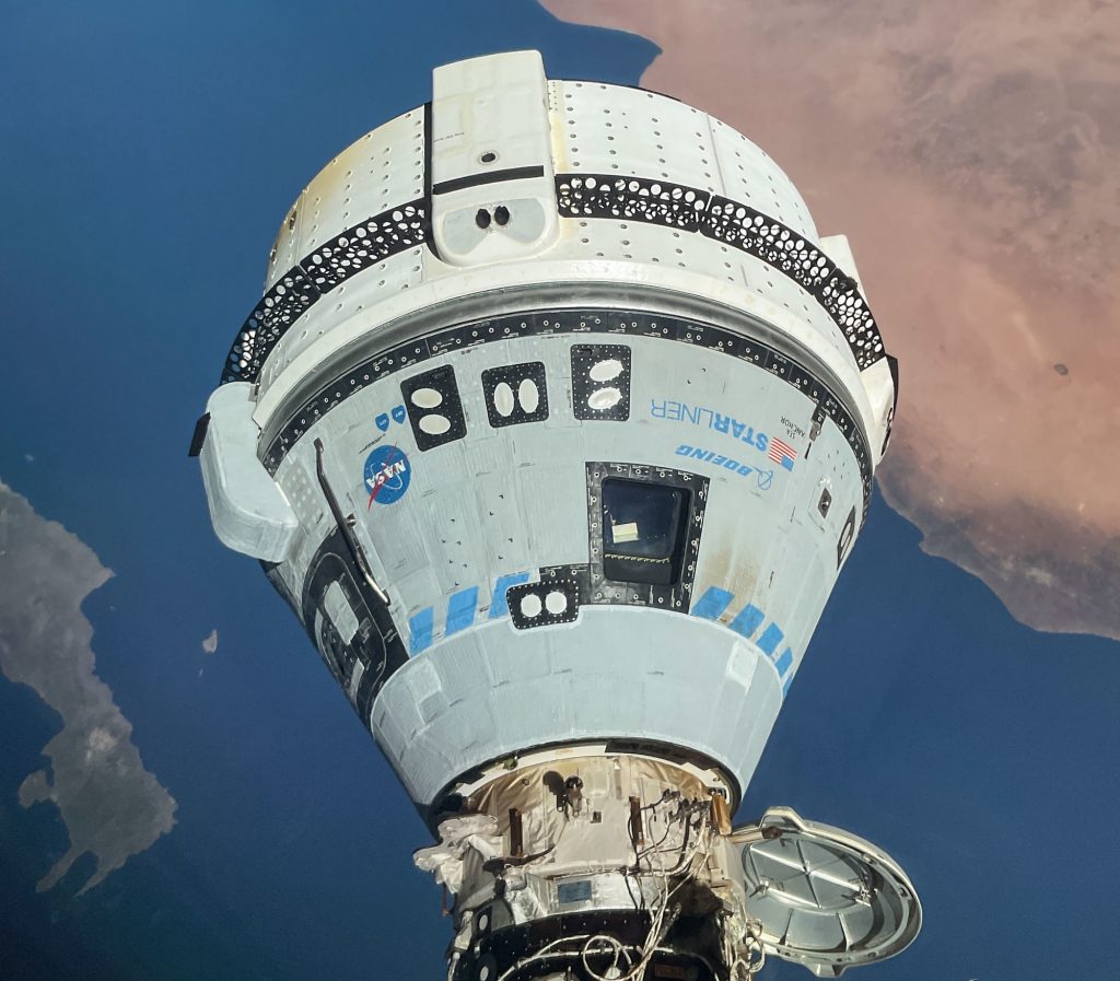 La ISS Starliner sigue ampliada para completar las pruebas de propulsión y fuga de helio