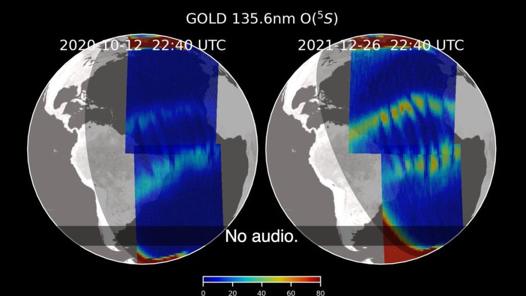 La NASA detecta estructuras inesperadas en forma de X en la atmósfera superior de la Tierra y los científicos están luchando por explicarlas