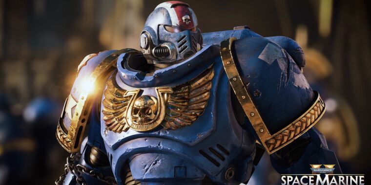 Se filtró la versión completa de Space Marine 2 y los jugadores ya comenzaron a subir de nivel