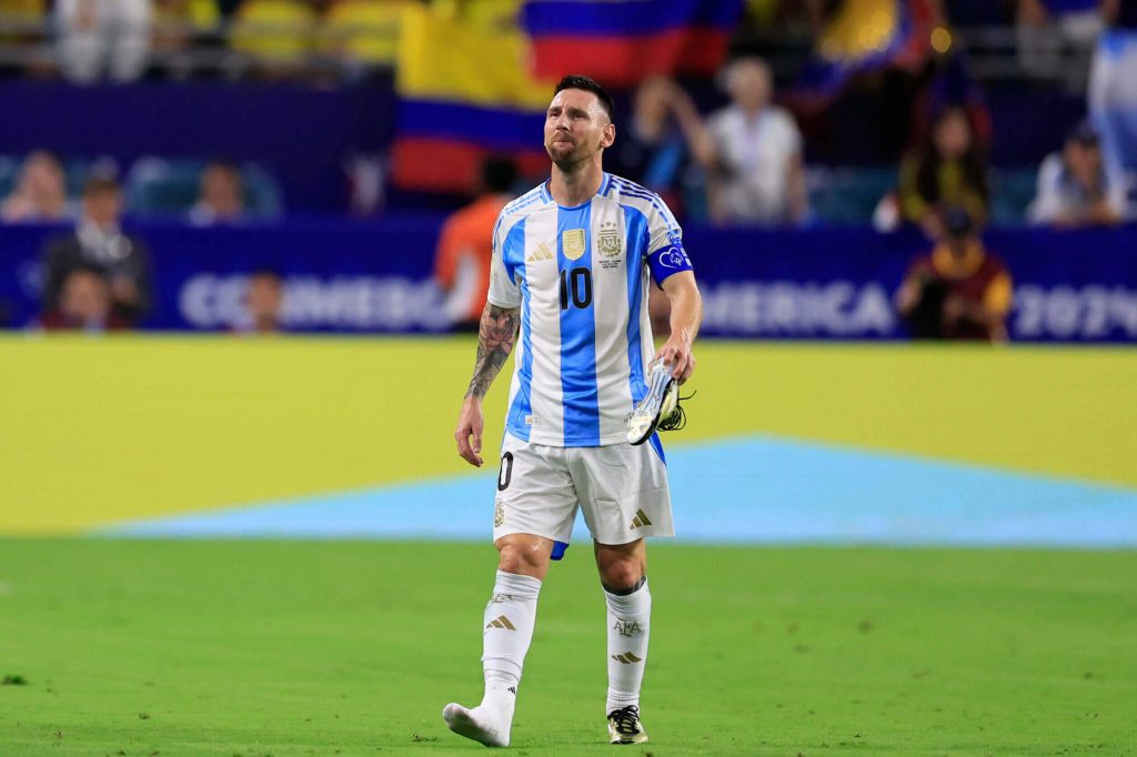 Inter Miami anuncia la ausencia de Lionel Messi de la cancha por tiempo indefinido debido a una lesión en el ligamento del tobillo