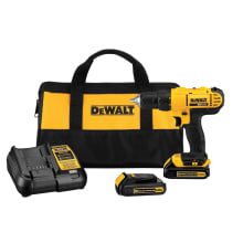 Imagen del producto del kit de taladro inalámbrico DeWalt de 20 voltios máx.