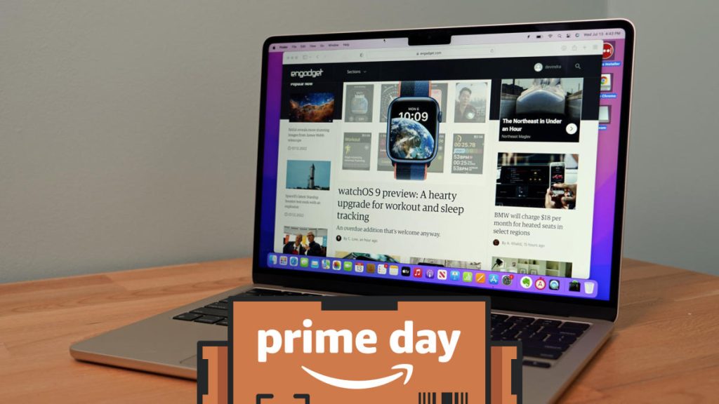 Las ofertas de Apple Prime Day están disponibles anticipadamente con el MacBook Air M2 con un descuento de $ 799