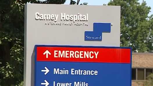 Steward Health Care anunció que cerrará Carney Hospital y Nashoba Valley Medical Center el próximo mes