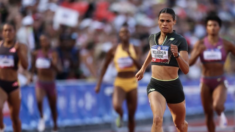 Sydney McLaughlin-Levrone bate por quinta vez el récord mundial de los 400 metros con vallas