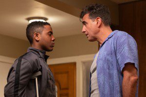 Jharrel Jerome y Bobby Cannavale en Imparable