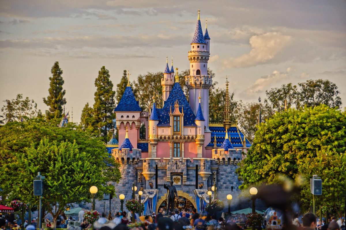 Castillo de la Bella Durmiente en el Parque Disneyland