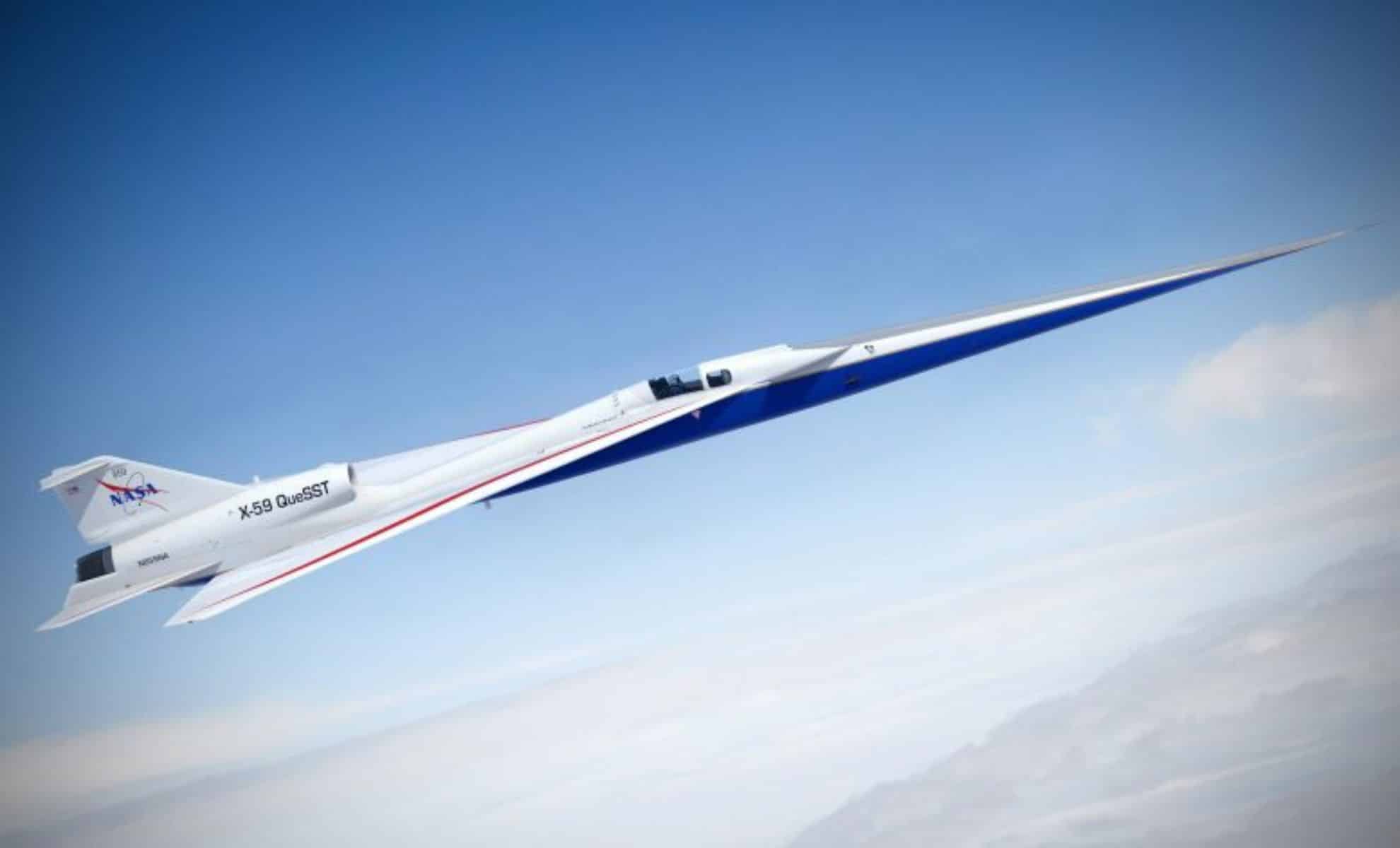 El revolucionario avión supersónico X 59 de la NASA se acerca a un primer vuelo histórico con las pruebas finales en marcha