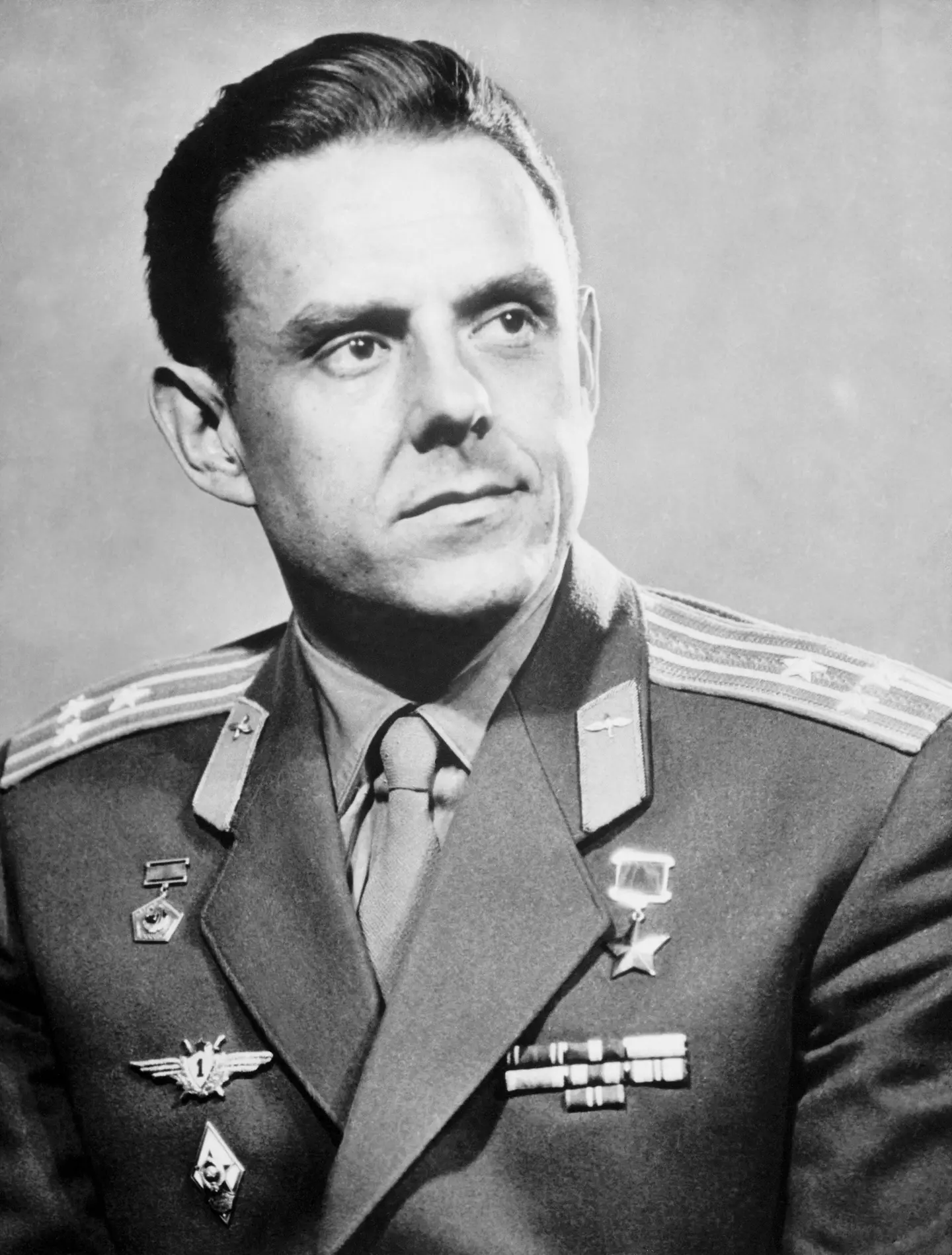 La última transmisión de Vladimir Komarov fue captada por centros de escucha estadounidenses (Getty Images)