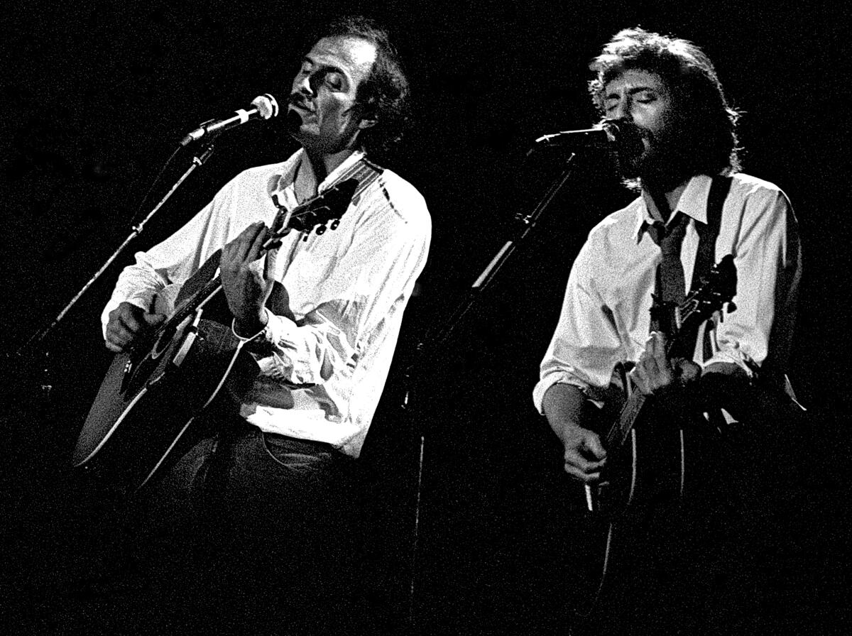 James Taylor y Jay D. Souther actúan