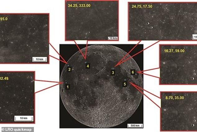 Un nuevo estudio sugiere que las temperaturas nocturnas en la superficie de la luna disminuyeron significativamente en seis lugares diferentes durante el estricto bloqueo del coronavirus de abril a mayo de 2020.