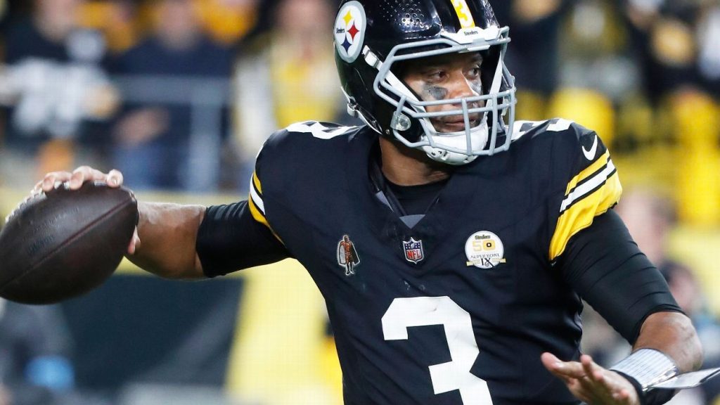 Russell Wilson triunfa en su debut con los Pittsburgh Steelers